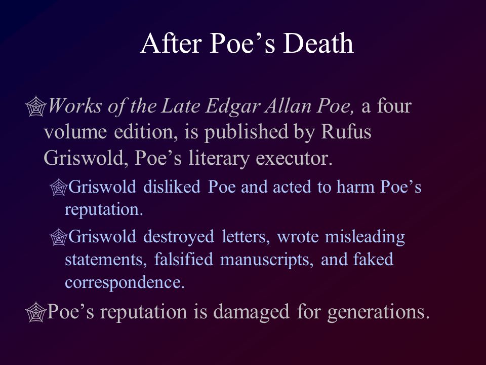 Poe's Works